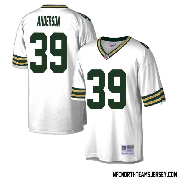Zayne Anderson No 39 Green Bay Packers Mitchell & Ness Legacy Replica Jersey Green White