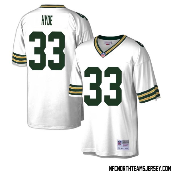 Micah Hyde No 33 Green Bay Packers Mitchell & Ness Legacy Replica Jersey Green White