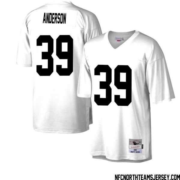 Zayne Anderson No 39 Green Bay Packers Mitchell & Ness Legacy Replica Jersey White