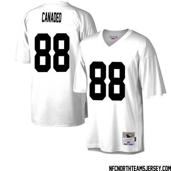 Tony Canadeo No 88 Green Bay Packers Mitchell & Ness Legacy Replica Jersey White