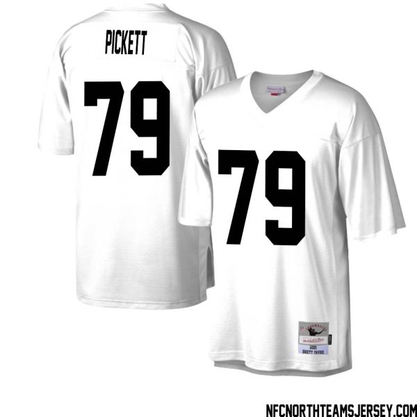 Ryan Pickett No 79 Green Bay Packers Mitchell & Ness Legacy Replica Jersey White