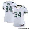 Jonathan Ford No 99 Green Bay Packers Color Rush Legend Jersey White Womens – Replica