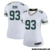 Grant DuBose No 86 Green Bay Packers Color Rush Legend Jersey White Womens – Replica