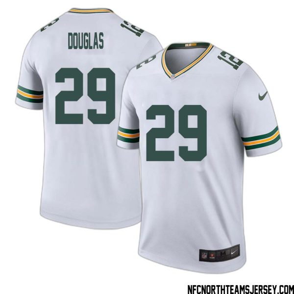 Rasul Douglas No 29 Green Bay Packers Color Rush Legend Jersey White Mens – Replica