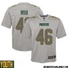 Kyu Kelly No 24 Green Bay Packers Atmosphere Jersey Grey Youth – Replica