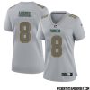 Ryan Pickett No 79 Green Bay Packers Atmosphere Jersey Grey Womens – Replica