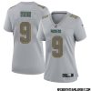 Chris Slayton No 98 Green Bay Packers Atmosphere Jersey Grey Womens – Replica