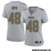 Ben Sims No 89 Green Bay Packers Atmosphere Jersey Grey Womens – Replica