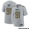 Quay Walker No 7 Green Bay Packers Atmosphere Jersey Grey Mens – Replica