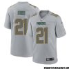 Eric Wilson No 45 Green Bay Packers Atmosphere Jersey Grey Mens – Replica
