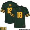 Luke Tenuta No 78 Green Bay Packers Alternate Jersey Green Youth – Replica
