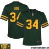 Jonathan Ford No 99 Green Bay Packers Alternate Jersey Green Youth – Replica