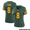 Samori Toure No 83 Green Bay Packers Alternate Jersey Green Womens – Replica