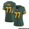 Justin Hollins No 47 Green Bay Packers Alternate Jersey Green Womens – Replica