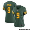Jerry Kramer No 69 Green Bay Packers Alternate Jersey Green Womens – Replica