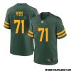 Jordy Nelson No 87 Green Bay Packers Alternate Jersey Green Mens – Replica