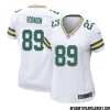 David Bakhtiari No 69 Green Bay Packers Away Game Jersey Womens White – Replica
