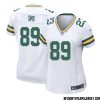 Benny Sapp Iii No 48 Green Bay Packers Away Game Jersey Womens White – Replica