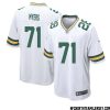 Jordy Nelson No 87 Green Bay Packers Away Game Jersey Mens White – Replica