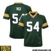 Kiondre Thomas No 43 Green Bay Packers Home Game Jersey Youth – Replica