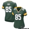 Tyler Davis No 84 Green Bay Packers Home Game Jersey Womens – Replica