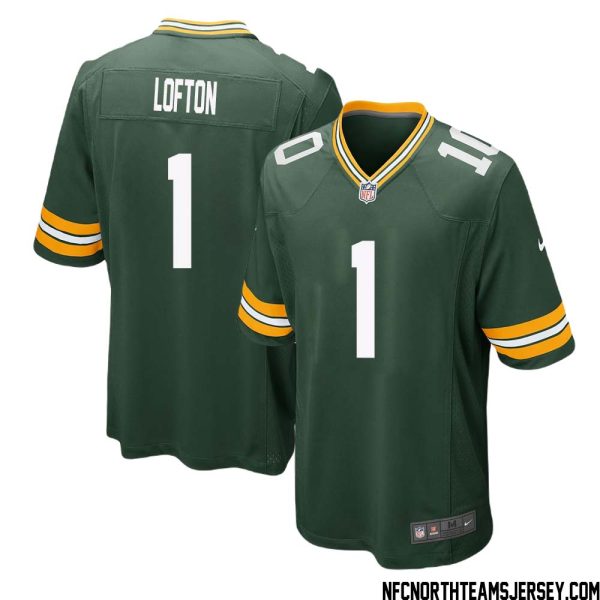 James Lofton No 1 Green Bay Packers Home Game Jersey Mens – Replica