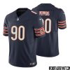 Justin Fields No 1 Men Navy Chicago Bears Vapor F.u.s.e. Limited Jersey – Replica