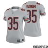 Kyler Gordon No 6 Women Silver Chicago Bears Inverted Legend Jersey – Replica