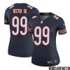 George Mcafee No 5 Women Navy Chicago Bears Color Rush Legend Jersey – Replica