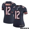 A.j. Thomas No 38 Women Navy Chicago Bears Color Rush Legend Jersey – Replica