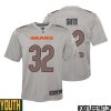 T.j. Edwards No 53 Youth Gray Chicago Bears Atmosphere Fashion Game Jersey – Replica