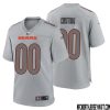 Cole Kmet No 85 Men Gray Chicago Bears Atmosphere Fashion Game Jersey – Replica