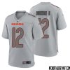 Alshon Jeffery No 17 Men Gray Chicago Bears Atmosphere Fashion Game Jersey – Replica