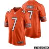 Duron Harmon No 37 Men Orange Chicago Bears Alternate Game Player Jersey – Replica