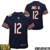 Walter Payton No 34 Chicago Bears Home Game Navy Jersey For Youth – Replica