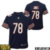 Stephen Carlson No 88 Chicago Bears Home Game Navy Jersey For Youth – Replica