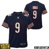 Robert Burns No 45 Chicago Bears Home Game Navy Jersey For Youth – Replica