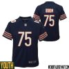 Lance Briggs No 55 Chicago Bears Home Game Navy Jersey for Youth – Replica