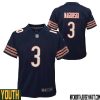 Brian Urlacher No 54 Chicago Bears Home Game Navy Jersey For Youth – Replica