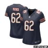 Larry Morris No 33 Chicago Bears Home Game Navy Jersey For Women – Replica