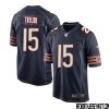 Tremaine Edmunds No 49 Chicago Bears Home Game Navy Jersey For Men – Replica