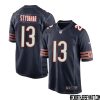 Joe Reed No 80 Chicago Bears Home Game Navy Jersey For Men – Replica