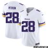Ahmad Rashad No 28 Men White Minnesota Vikings Vapor F.u.s.e. Limited Jersey- Replica