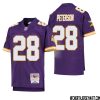 Ahmad Rashad No 28 Youth Mitchell & Ness Purple Minnesota Vikings 1998 Legacy Retired Player Jersey- Replica