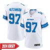 Aidan Hutchinson No 97 Men’S Detroit Lions 2Nd Alternate Vapor F.u.s.e. Limited 2024 Jersey – Black