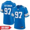 Aidan Hutchinson No 97 Woman’S Detroit Lions 2Nd Alternate Vapor F.u.s.e. Limited 2024 Jersey – Black