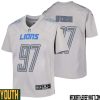 Zonovan Knight No 28 Men Gray Detroit Lions Atmosphere Fashion Game Jersey – Replica