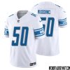 Alex Karras No 71 Men White Detroit Lions Vapor F.u.s.e. Limited Jersey – Replica