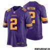 Alan Page No 88 Men Purple Minnesota Vikings Alternate Game Jersey – Replica