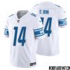 Alim Mcneill No 54 Men White Detroit Lions Vapor F.u.s.e. Limited Jersey – Replica